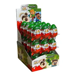 Набір Kinder Joy 10 шт  Кіндер Minecraft Майнкрафт по 20 г  - мініатюра 7