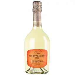 Уцінка. Ігристе вино Сasa Martelletti Prosecco DOC Extra Dry 11% 0.75 л - мініатюра 1