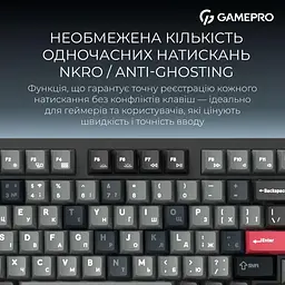 Клавіатура GamePro Asgard Drakkar (MK305BK) - мініатюра 11
