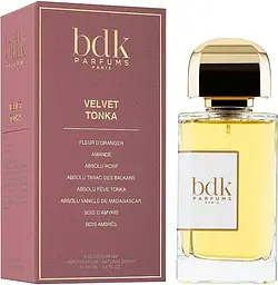 Оригінал BDK Parfums Velvet Tonka 100 мл Парфумована вода - мініатюра 2