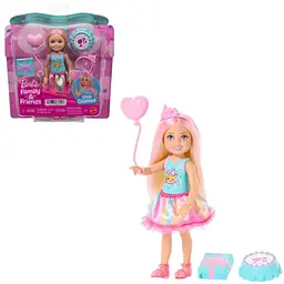 Набір Barbie з лялькою Челсі Вечірка іменинниці (JJB37)