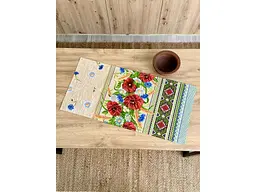 Рушник ПЛАТКИ-ОПТ 35 x 75 бавовняний Мак-колосок