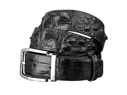Ремінь чоловічий CROCODILE LEATHER 3.7х120 см acs0029610