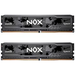 Модуль пам'яті для комп'ютера DDR5 32GB (2x16GB) 5600 MHz NOX Apacer (AH5U32G56C522MBAA-2)