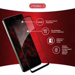 Скло захисне Intaleo Full Glue Tecno Spark 10C Black (1283126564918) - мініатюра 4