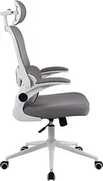 Офісне крісло GT Racer B-5880 White/Black - мініатюра 6