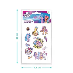 Набір дитячих тимчасових татуювань "My Little Pony" 200438, 4 аркуші - мініатюра 4