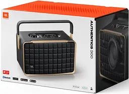 Мультимедійна акустика JBL Authentics 300 (JBLAUTH300BLKEP) - мініатюра 3