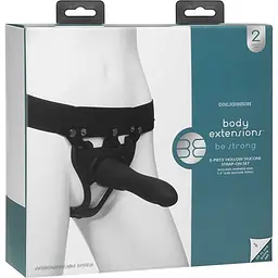 Страпон для чоловіків Doc Johnson Body Extensions Be Strong, 19.1 см - мініатюра 4