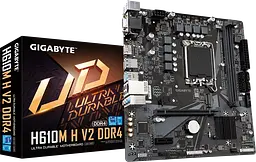 Mатеринська плата Gigabyte H610M H V2 DDR4 LGA 1700 (H610M H V2 DDR4) - мініатюра 1