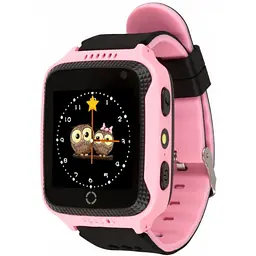 Смарт-годинник-телефон дитячі Q529 з GPS з камерою SIM-картою Pink (17640)