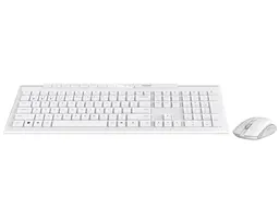 Бездротовий комплект клавіатура та миша Rapoo M8210 Bluetooth White - мініатюра 2