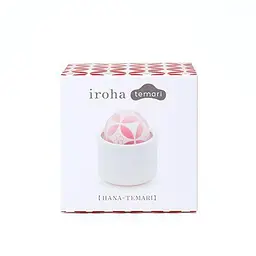 Потужний вібратор-кулька IROHA TEMARI Hana: Тиха вібрація без передачі на ручку-футляр - миниатюра 3