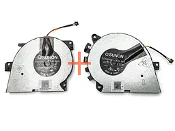 Вентилятор (кулер) для Lenovo IdeaPad 530S-14ARR, 530S-15ikb, 530S-14ikb, XiaoXin Pro15, 14 Air 5IKB (CPU+GPU) Пара