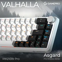 Клавіатура GamePro Asgard Valhalla MK210W Pro White - мініатюра 4