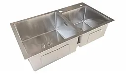 Кухонна мийка Romzha Arta U-700D RO43423, Нержавіюча сталь - мініатюра 3
