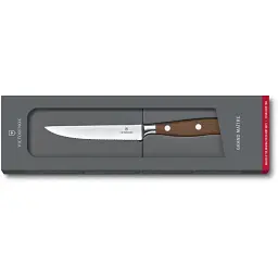 Кухонний ніж Victorinox Grand Maitre Steak 12см Serrated Wood (7.7200.12WG) - мініатюра 2