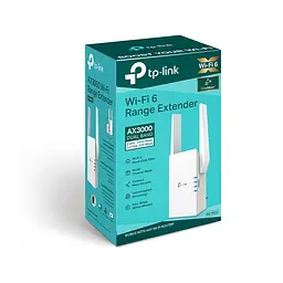 Усилитель Wi-Fi сигнала, расширитель покрытия TP-LINK RE-705X AX3000, 1хGE, MESH - мініатюра 7