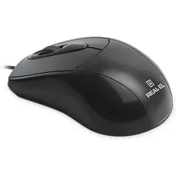 Миша REAL-EL RM-207 USB black - мініатюра 3