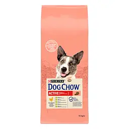 Сухой корм для собак с повышенной активностью Dog Chow Active Adult 1+, с курицей, 14 кг