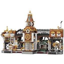 Конструктор Pantasy Original - Steampunk Залізнична станція в стилі стімпанк (85007)