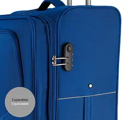 Валіза Gabol Lisboa (M) Blue (122746-003) - мініатюра 5