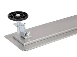 Лінійний трап Qtap Taurus Tile500 із нержавіючої сталі, з сухим затвором під плитку QTTAUTILE500 - мініатюра 2