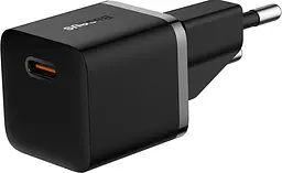 Зарядний пристрій Baseus GaN5 Fast Charger mini 1C 20W EU black (CCGN050101) - мініатюра 4