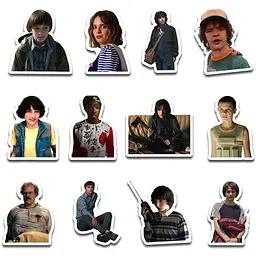 Стікерпак набір наклейок G-Toys Stranger Things 45 шт. (SP ST 01) - мініатюра 3