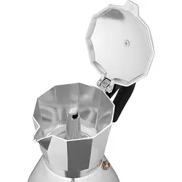 Гейзерна кавоварка Ardesto Gemini Piemonte з алюмінію, 9 чашок (AR0809AI) - мініатюра 5