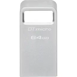 Флеш-накопичувач Kingston 64GB DTMC3 G2 200MB/s Metal USB 3.2 (DTMC3G2/64GB) - мініатюра 2