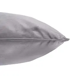 Подушка Ardesto 45х45см, велюр, 100% поліестер, сірий (ART1032GR) - мініатюра 2
