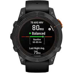 Смарт-годинник Garmin Fenix 7 Pro Solar (No Wi-Fi) Slate Gray with Black Band (010-02777-02) [173307] - мініатюра 6