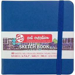 Блокнот для графіки Royal Talens Art Creation 12х12 см 140г/м2 80л Navy Blue