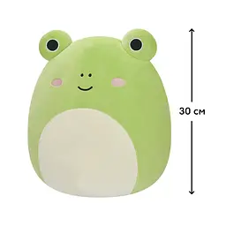 М'яка іграшка Squishmallows Жабка Венді 30 см (SQCR04165) - мініатюра 4