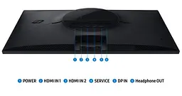 Монітор Samsung 27" Odyssey G5 27FG532E 2*HDMI DP IPS 2560x1440 240Hz 0.3ms teh0014205 - мініатюра 3