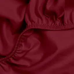 Простирадло сатин на резинці для коляски та люльки Cosas Merlot 40х80х5 см (81Satin_Merlot_FittedStroller_40х80) - мініатюра 2