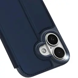 Чохол-книжка Dux Ducis з кишенею для візиток для Apple iPhone 17 (6.3) Синій - мініатюра 5
