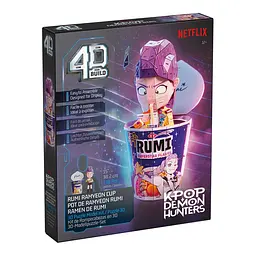 Пазл для створення 3D-моделі Spin Master Кейпоп-мисливиці на демонів: стакан рамену Румі 138 деталей (SM47184/6077588)