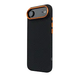 Карбоновый чехол для Apple iPhone 17 Air, LikeCarbon2 SE MagCase, черный, тонкий защитный чехол-панель из поликарбоната с магнитами N52, MagSafe, противоударный, совместим с беспроводной зарядкой, приподнятые края для защиты камеры, ArmorStandart (ARM89166) - мініатюра 5