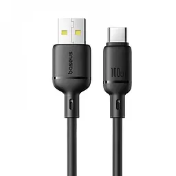 Кабель Baseus Silky Series Fast Charging Type-C 100W (1m) black (P10377703113-00)