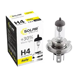 Галогенова лампа Solar H4 12V 100/90W P43t-38 Starlight +30%(1214)
