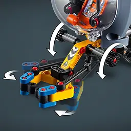 Конструктор LEGO Technic Глибоководний дослідницький підводний човен 413 деталей (42201) - мініатюра 9