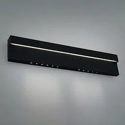 Бра LED Diasha 9646/S BK, чорне 18 Вт для дзеркал і картин