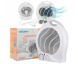 Тепловентилятор Volteno VO0280 2в1 2000W - мініатюра 2