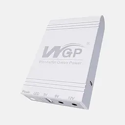 Джерело безперебійного живлення міні UPS WGP ємність 38.48wH 10400mAh (Білий) - мініатюра 2