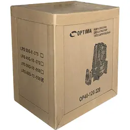 Насос циркуляційний Optima OP40-120 220мм + гайки + кабель з вилкою - мініатюра 6
