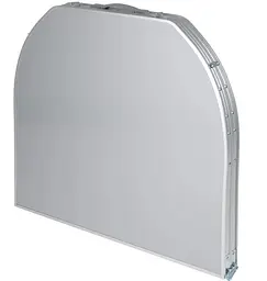 Стіл Bo-Camp Premium Oval 120x80 cm Grey (1404420) - мініатюра 3