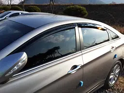 Дефлектори вікон вітровики для Hyundai Sonata LF 2015-2019 4 шт (Auto Clover) - мініатюра 5