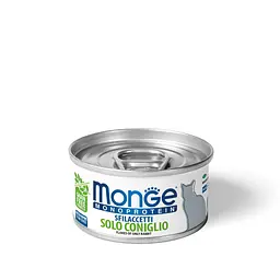 М'ясні пластівці Monge Cat Monoprotein Adult з кроликом для дорослих кішок 80 гр